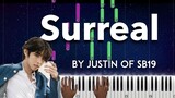 Surreal by Justin of SB19 piano cover + sheet music