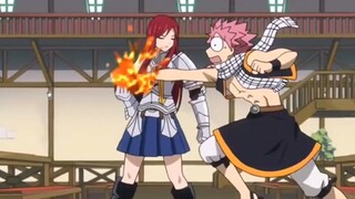 huwag mo na kasi hamunin si Erza, Natsu🤣🤣