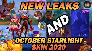 OCTOBER STARLIGHT SKIN 2020 & NEW UPCOMING UPDATES/LEAKS in Mobile Legends