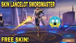 FREE LANCELOT SWORDMASTER SKIN!,HOW TO GET NO USING DIAMONDS | MOBILE LEGENDS