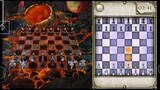 Online Chess Kingdoms (PSP) CPU Black lose while P1 White wins. PPSSPP emulator.