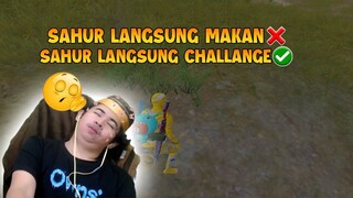 DI BANGUNIN SAHUR PAKE CHALLANGE!!? Rasa Ingin Tidur Lagi Biar Di Bangunin Gift Terus  | PUBG Mobile