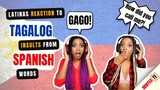 Latinas Reaction to TAGALOG INSULTS that come from SPANISH WORDS |  Philippines - Minyeo TV 🇩🇴