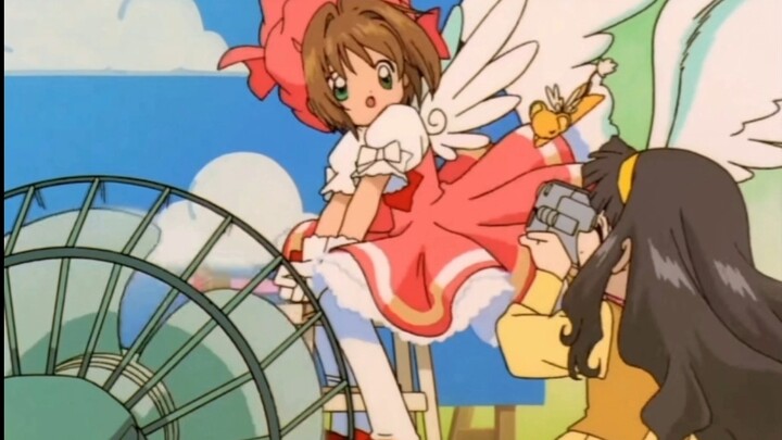 This is how the opening credits of Cardcaptor Sakura were made