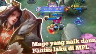 Nyobain hero yang naik daun ini!? skill area, pasifnya enak!? gassslah cobain - Mobile Legends