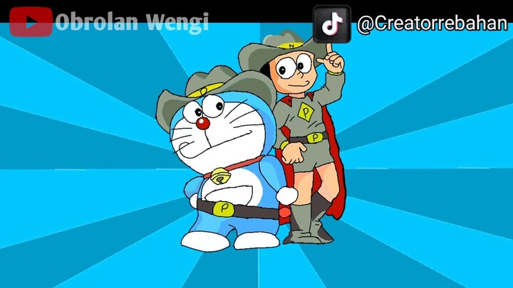 Berantas Koruptor Petualangan Nobita dan Doraemon