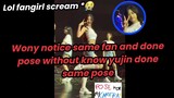 Yujin and Wonyoung have same brain during fanconcert in manila