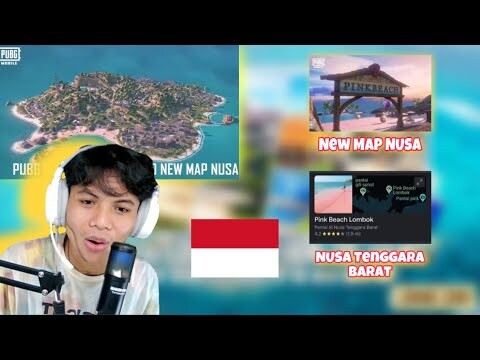 Latar Tempatnya Indonesia (NTB)? New Map Nusa Pubg Mobile Indonesia!
