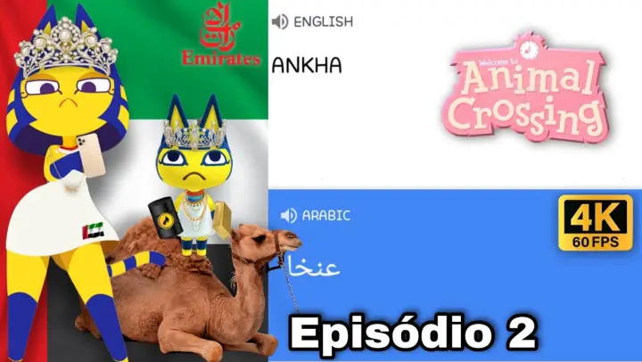 Ankha em vários idiomas meme - Episódio 2