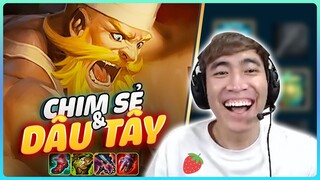 LEVI - KATI KẾT HỢP THÀNH BỘ ĐÔI CHIM SẺ VÀ DÂU TÂY TRÀN ĐẦY HẠNH PHÚC | LEVI STREAM