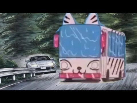 เปิดเครยอนชินจังด้วย Initial D