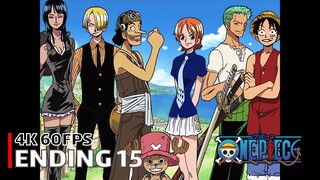One Piece - Ending 15 【Eternal Pose】 4K 60FPS Creditless | CC