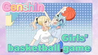 Girls' basketball game