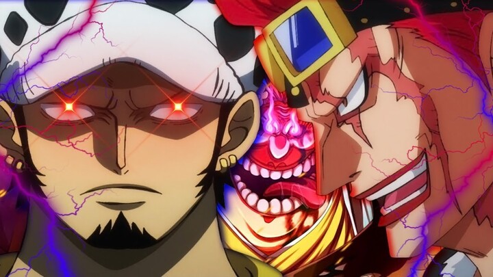 Kid and Trafalgar Law fight vs Big Mom || One Piece Episode 1054 English Sub