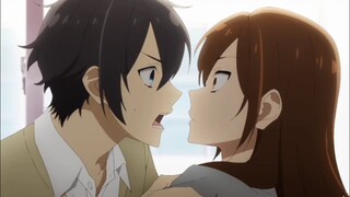 Horimiya Episode 1-12 English dub all funny moments,  hori jealous moment (Horimiya dub) #13