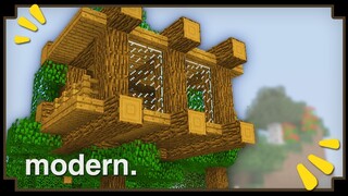 CARA MEMBUAT POHON MODERN - MINECRAFT INDONEISA