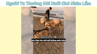 Nuôi chó nhàn lắm =))) #funny #haihuoc