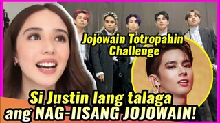 Jayda nireserba ang JOJOWAIN kay Justin De Dios sa SB19 Jojowain Totropahin Challenge!