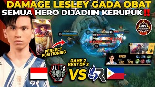 LESLY SKRG JD HERO NO.1 DI MM ‼️ NGERI BGT DAMAGENYA JGN DI LEPAS COK - MPLI AE VS RSG PH GAME 2