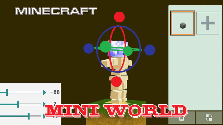 【Gaming】Someone recreated Minecraft on Mini World