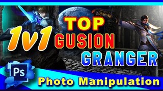GUSION VS GRANGER | Mobile Legends | Digital Art | Photoshop Photo Manipulation | zeti