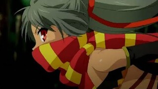 Seikoku No Dragonar - Anya chasing Ash through the Forest