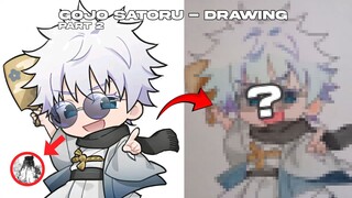 Drawing - Kiko Satoru Chibi Drawing || Jujutsu Kaisen || Part 2