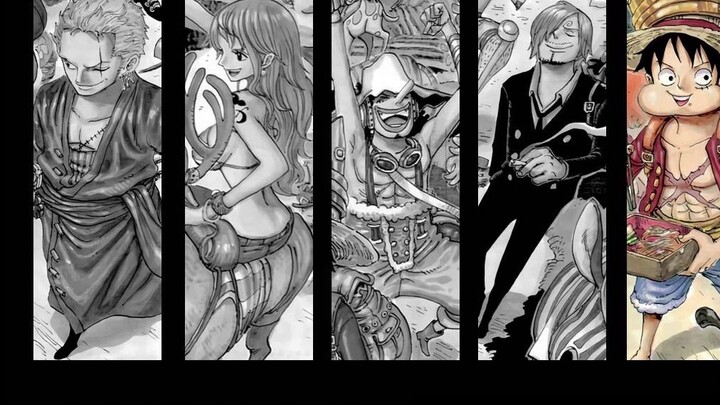 『 One Piece 』A Thousand Dreamers-Straw Hat Pirates 9-member chorus (with lyrics)