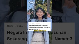 3 Negara Yang Dulu Musuh Sekarang Bersahabat (Nomer 3 Keren Banget 🇮🇩)