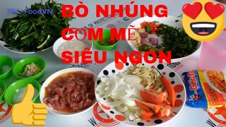 Các Món Ăn Ngon-Cách làm_bò nhúng_cơm mẽ_ ngon tuyêt_ #27