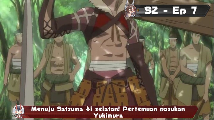 Sengoku Basara S2 - Menuju Satsuma di selatan! Pertemuan pasukan Yukimura - 07 - Sub indo