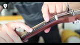 How to Lower Nut Slot Height of Acoustic Guitar | Edwin-E