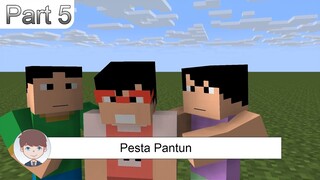 Upin & Ipin Pesta Pantun 5 (Minecraft Animation)