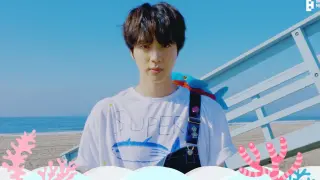 "BTS". Jin's special performance video for "Super Tuna".