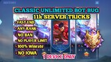 Classic AI Bot BuG Unlimited Games | Any Rank Fast End 11k Server Tricks