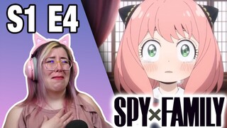 ANYA CRIES?!? - SPY X FAMILY Episode 4 REACTION - Zamber Reacts