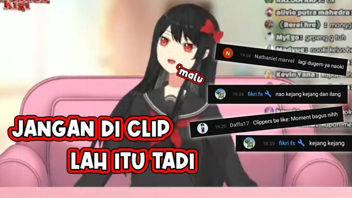 Moment kocak avatar vtuber-nya Naoki error ampe kejang-kejang