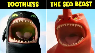 15 Times The Sea Beast Copied How to Train Your Dragon
