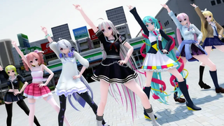 【MMD】 IA - สูงกว่า 【Haku IA Gumi Rin ลูก้า Miku Teto】 4K