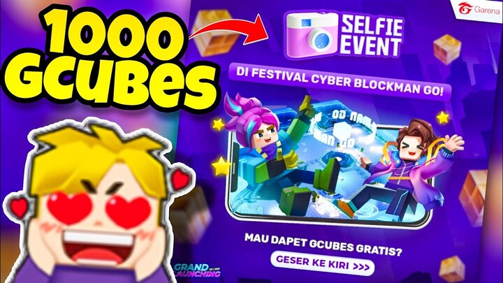New 1000 GCubes Event!!🤩 in Garena Blockman Go