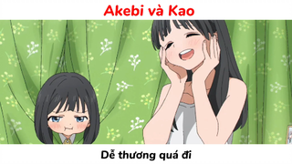 Khoảng khắc dễ thương của Akebi và Kao |#anime #akebi-chan