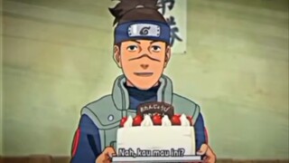 Naruto terkejut saat melihat iruka ngasih kue ultah 😭