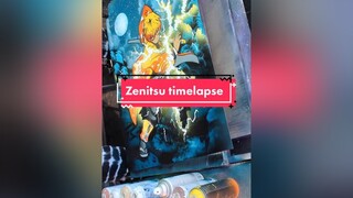 Reply to  of course 😊😊 zenitsu spraypaintart spraypaint sprayart demonslayer tanjiro zenitsuagatsum