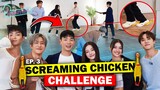SCREAMING CHICKEN CHALLENGE 🐓👟 w/ THE BOYZ, JINJIN, Eric Nam, NANCY, and LIZA | HWAITING S4 E3