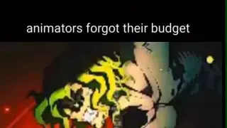 Animators forgot their budget