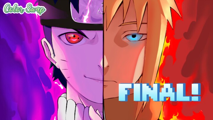 Sasuke Jadi Mirip Yondaime!😱 [ C o l o r  S w a p ] - Part Akhir