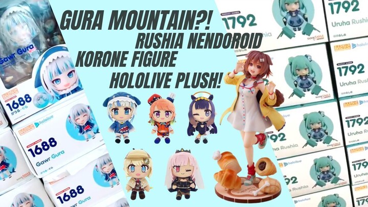Gura Mountain?! These Hololive merch are so CUTE!