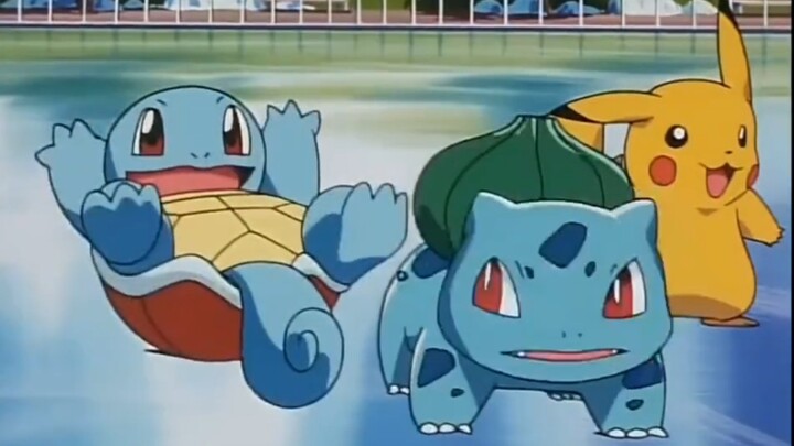 I love the friendship between Squirtle and Bulbasaur.
