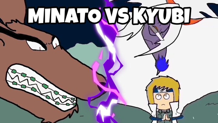 Minato vs Kyubi - Animasi parodi naruto