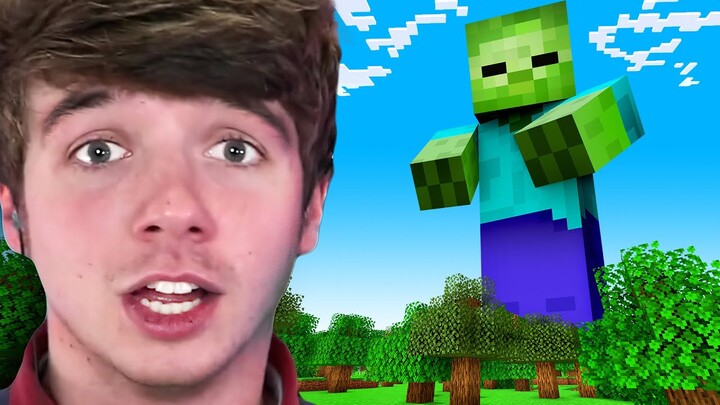 Minecraft, But I’m Hunted By A Giant!